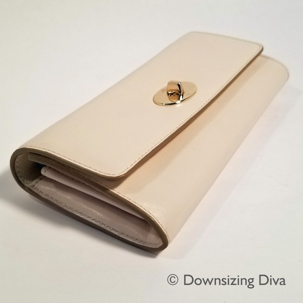 COACH Slim Envelope Wallet - Chalk